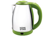 (200x210x250) Чайник электрический HOMESTAR HS-1028 1.8л 008201 зеленый