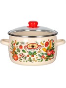 (180x210x250) Кастрюля сферическая Appetite Болоньезе 4.0л 1RC201S
