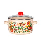 (150x300x310) Кастрюля сферическая Appetite Болоньезе 5,5л 1RC221S