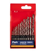 Набор сверл по металлу PARK 13шт (1,5-6,5мм) HSS 107348