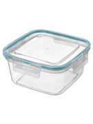 (90x210x250) Контейнер для продуктов HOMVER 1,5л  герметичный квадратный 221103418/02