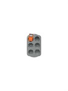 (пакет 40x180x290) Форма силиконовая MARMITON BASIC 6 ячеек 17407