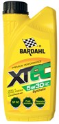 Синтетическое моторное масло Bardahl 5W30 XTEC API SN RC/ILSAC GF-6A 1L 33021