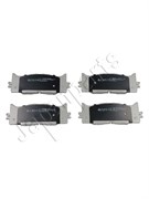 Тормозные колодки Japanparts PA-277AF