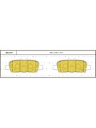 Тормозные колодки BLITZ BB0269P