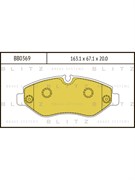 Тормозные колодки BLITZ BB0369