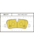 Тормозные колодки BLITZ BB0337P