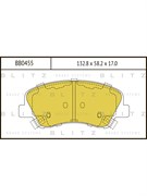 Тормозные колодки BLITZ BB0455