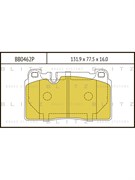 Тормозные колодки BLITZ BB0462P