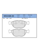 Тормозные колодки Jeenice WS3396.00