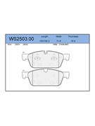 Тормозные колодки Jeenice WS2503.00