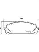 Тормозные колодки Nisshinbo NP1109SC