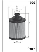 Фильтр масляный Mecafilter ELH4468