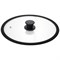 (70x260x260) Крышка Mallony CAPPELLO-C C-type 003661 с силиконовым ободком 24см силиконовая ручка  стекло - фото 18410