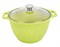 (150x300x310) Кастрюля Kukmara k41tsl  4л со стеклянной крышкой  АП (Trendy style lime) - фото 31357
