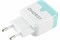 (120x125x130) Устройство зарядное Energy ET-33 2 USB разъема, 2,1А, белый/ 104291 сетевое - фото 31876