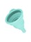 (пакет 20x100x200) Воронка REGENT Silicone 93-SI-CU-16.4 10*8см - фото 36016