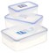 Набор контейнеров для СВЧ Good&Good 3 шт. N4-1/3 - фото 36740